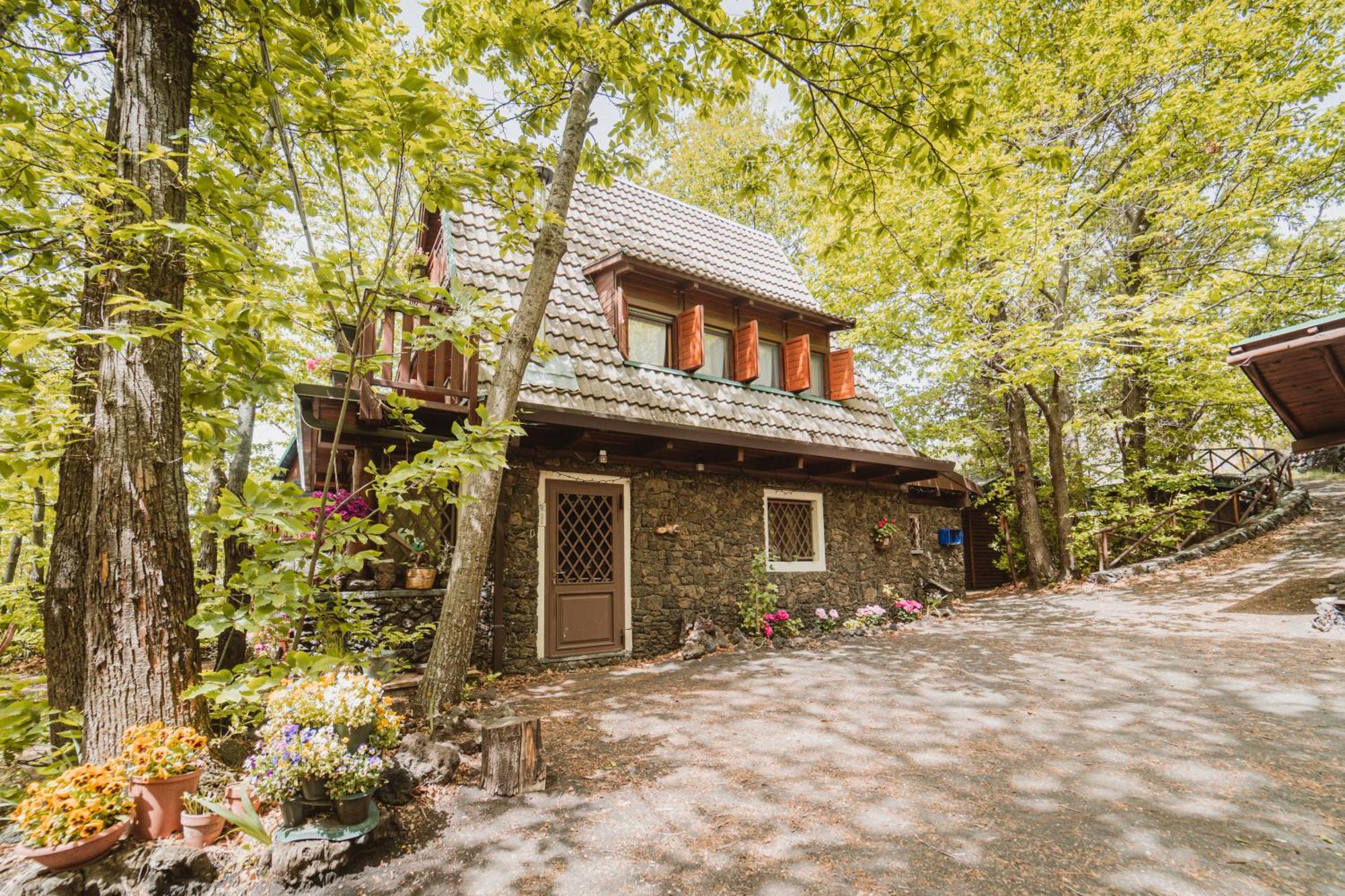 Matilde'S Chalet Etna Nature House นีโกโลซี ภายนอก รูปภาพ